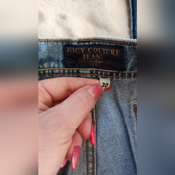 Juicy Couture Hippie Jeans Size 27 - Picture 3 of 15